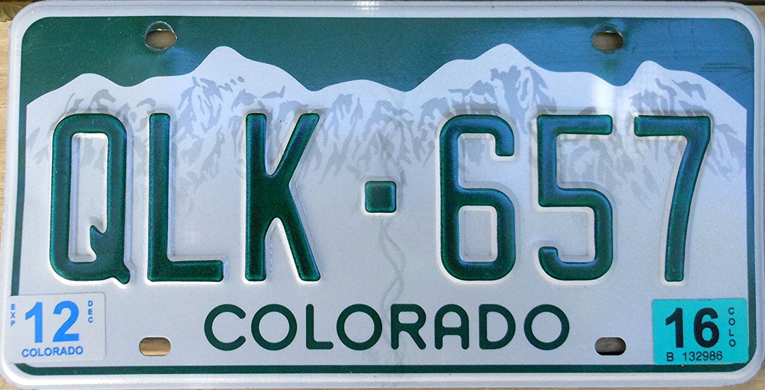 Colorado License Plate Lookup Vin Check Decoder Vincheck Info