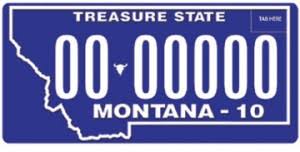 Montana License Plate You Pick Treasure State 7 Flathead County ~FastFreeShip~ 