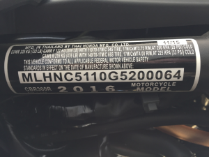 Motorcycle VIN Check | History, Recalls, Accident and Theft Records