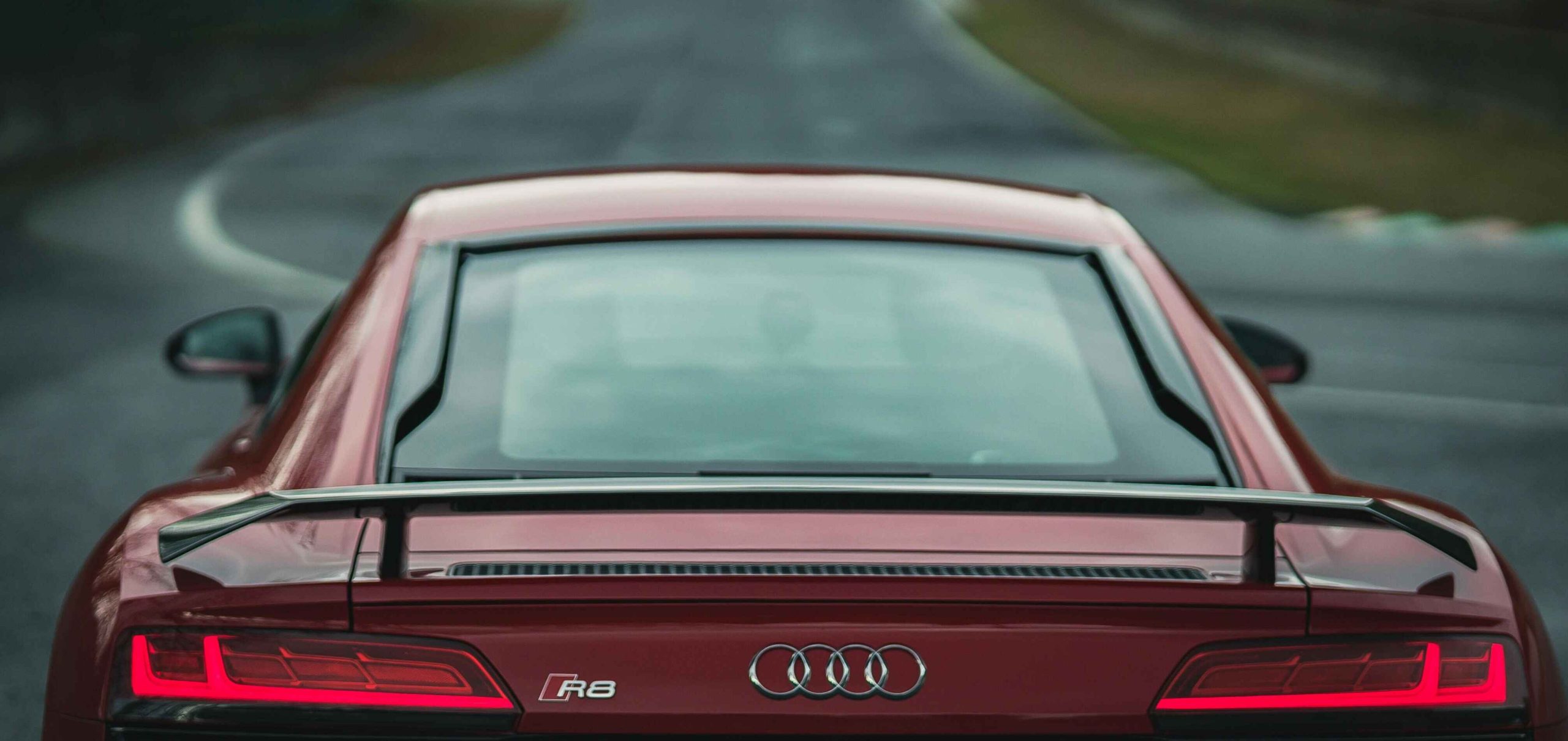 Back of a Red R8
